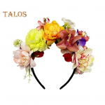 Lillede imitatsioon Juukser&otilde;ngas Elastne Disain Travel Party Peapael Erinevad stiilid Lilleline juukser&otilde;ngas Peakate V&otilde;luv aksessuaar A