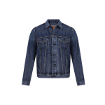 Levis &uuml;he n&ouml;&ouml;biga pikak&auml;iguline teksajakk meestele tumesinine 72334-0573 S