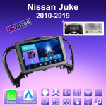 2 DIN Android Carplay Autoraadio Nissan Juke 2010-2019 jaoks Multimeediam&auml;ngija Peak Unit Stereo GPS-navigatsioon BT WIFI 2+32GB 1+16GB,A blue