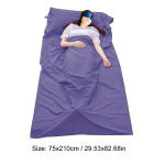 Kerge magamiskoti liner kaasaskantav magamiskott v&auml;lik&auml;mpingu hotelli reisileht