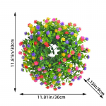 Uus kaunistus kevadine vanik kevad kunstlilled p&uuml;hadekoristus vanik aiaehted koputaja uks rippumas
