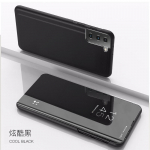 Samsung Galaxy S21 Case Smart Mirror Nahast Flip Stand telefoni kate S20 S 21 FE S21 Plus S21Ultra S21 + Clear View &uuml;mbrised For Galaxy S20 FE