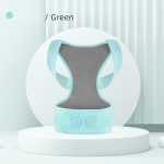 Laste seljaasendi korrigeerija Kompressioon &Otilde;lad Selg K&uuml;&uuml;rusoleku korrigeerimisv&ouml;&ouml;d Reguleeritav Laste selgroog Selg Nimme Tugi roheline