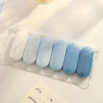 6 tk korrektorteip &otilde;rna stiiliga High Beauty Girl korrigeerivateip vaikse ja lihtsa armsa interneti punase haldja gaasikorrektsiooni teibiga Gradient Purple 6pcs