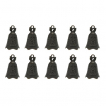 10 tk Dragon Bell Tuulekella Retro Lihtne Paigaldamine Raua valmistamise Antiikkell kingituseks