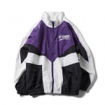 Vintage Y2k Bomber jope Naiste Tuulet&otilde;kkega Suure Korea moe spordijakid Hip-hop vabas &otilde;hus vabas &otilde;hus M lilla