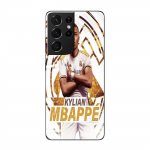 Coque Maniacase pour Samsung Galaxy S21 Ultra 5g Kylian Mbappe Real Madrid wallpaper celebration