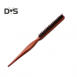 1/2 tk metssiga harjastega &otilde;rritav juuksehari puidust pika varrega lokkis kohevad juuksed Roti saba kamm naiste &otilde;hukesed paksud juukseid kujundav kamm 1pc