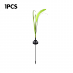 Setaria Viridis aia muruvalgusti p&auml;ikeseenergial t&ouml;&ouml;tav LED-simuleeritud lilleline v&auml;lilamp veekindel sisekujundus sisehoovi maavalgustid 1PC-in bag