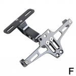 Universaalne Reguleeritav Mootorratta Numbrim&auml;rgi Hoidja Eliminaator Alumiinium CNC Tagumised Suunatuled Komplektid Lamp Signaalihoidja J2O7 punane