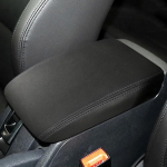 Auto k&auml;etugede kast keskkonsooli kaas k&auml;etoe kate Sisustus tarvikud PU nahkkate VW Volkswagen Golf 6 MK6 2009 -2012 jaoks must