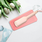 Silikoonist kuumakindel reisimati kott lokirulli juuksuri reisikohvri jaoks roosa