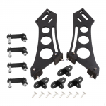 2x Spoiler Legs Mount Brackets Car Rear Wing Trunk Tail Easy to Install Spare Parts Professional