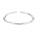 Daami avatav k&auml;ev&otilde;ru lihtsa stiiliga reguleeritav sileda poleeritud vase ebakorrap&auml;rase randme ehted