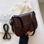 Uued moetrendi Crossbody kotid naistele PU-nahast tugevast klapiga &otilde;lakott Naiste lihtsad k&otilde;iksobivad messenger kotid (20cm<Max Length<30cm)