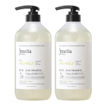 JMella in France Perfume Shampoo Lime & Basil Fragrance, 1L, 2 ea. white