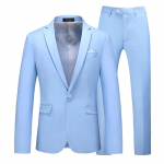 Punane Ametlik &Uuml;likond 2-osaline Komplekt Meestele Pulmapeokleit Mantel ja P&uuml;ksid Suur Suurus Terno Masculino Must Valge Sinine Kost&uuml;&uuml;m Homme 6XL