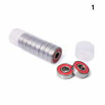 10 tk 608 2RS kuullaager ABEC-7 ABEC-9 8X22X7 mm s&uuml;gava soonega terasest tihendatud kuullaagrid 608RS Z3V3 608-2RS 608rs laager kuum red-ABEC-9