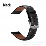 Ehtne nahkrihm Huawei GT2/GT3/GT4, Samsung S1, Apple'ile &ndash; nutikella n&ouml;&ouml;pn&otilde;elaga pandlaga Huawei/Samsung interface [22mm]