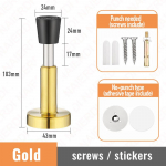 NAIERDI H&uuml;drauliline Puhver Uksepiiraja Roostevaba Terasest Uksepiiraja Seinale Paigaldatav Vaikne Naelteta Uksehoidja Uksepuute Uksefurnituur