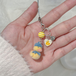 Armsad multikad kohevad looma v&otilde;tmehoidjad mobiiltelefoni rihm Armas kutsikas j&auml;nes pardi kaunistus naise kott Aksessuaarid