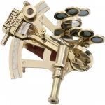 Sextant J. Scott London Meremeeste Messingist Merev&auml;e Sinine,