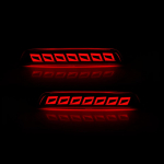 LED tagumise p&otilde;rkeraua helkuri tuled Chevrolet Chevy Trax 2012 2013 2014 piduri hoiatus d&uuml;naamiline suunatuli auto tarvikud 12V Red Shell