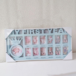 Beebi m&auml;lestusraam 0&ndash;12 kuu pildid Minu esimese aasta pildiraam Vasts&uuml;ndinu m&auml;lestuskingitused Other