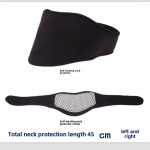 Termiline kaelaplaaster: Kaug-infrapuna, Turmaliin, Magnetiline, Soojust genereeriv - Ideaalne tervisehoiu kingitusteks 5 magnets, no words, One Size