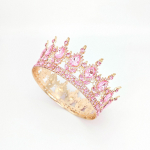 Barokk Pruut &Uuml;mmargune Kroon Peaehe Veetilga Teemant Iludusv&otilde;istluse Kroon Vanaaegne Kuninganna Show Kroon