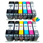 Cartouche d'encre Canon PGI-570 XL CLI-571 XL 12pk nouvelle compatible