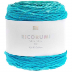 Laine - RICO DESIGN - Spin Spin - 100% coton - 50 g - Couleur Turquoise
