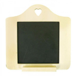 Ardoise d&eacute;corative - Graine Cr&eacute;ative - 15 x 15 cm - Bois - DIY - Accessoires de scrapbooking