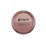 Pilgrim Highlight Duo Kerge 11g | P&uuml;siv K&otilde;rgelt Pigmenteeritud Puuder | Lihtsalt Hajutatava Valemiga | Toonid &Scaron;ampanjakuldne & Roosakuldne - 01