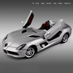 1:24 Mercedes-Benz SLR Stirling Moss sulamist automudel Diecast m&auml;nguauto kabriolett m&auml;nguauto auto metallist kogumiskaunistused mudel lastele kingitus h&otilde;be
