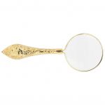 5X 45mm Luup K&auml;eshoitav Lugemisluup Metallist K&auml;epidemega Suurendusklaas