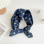 Puuvillane ja linane v&auml;ike kandiline sall siidist sall Naiste kevadine ja s&uuml;gisene uus stiil Kunstiline ja mitmek&uuml;lgne moodne temperamendiga peav&otilde;ru sall 58*58cm