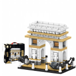 2024 Linnaarhitektuur Ehitusklotsid Big Ben London L'Arc de Triomphe Oriental Pearl TV Tower Ehitusklotsid M&auml;nguasjad Kingitused
