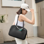 Naiste ehtsast nahast kott Uus TC nahast suure mahutavusega kott Tekstuuriga &otilde;lakott Praktiline pendeldamiseks Kaenlaalune kott K&auml;ekott 36x9x22cm valge