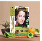 INDUS VALLEY - Natural Hair Colour | Damage Free Gel Hair Color For Women & Men | LIGHT BROWN- 220ML