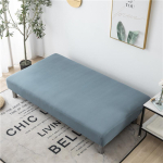 &Uuml;hev&auml;rviline diivanvoodi kate K&otilde;ikeh&otilde;lmavad kokkupandavad diivanikatted elutoa jaoks Tihedalt &uuml;mbritsev diivanikate ilma k&auml;etugedeta funda sofa 120-150cm gray