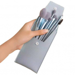 8 tk/komplekt kaasaskantava &uuml;mbrisega meigipintsli komplekt Professionaalne lahtine puuder p&otilde;sepuna esilet&otilde;stja lauv&auml;rv peitekreem Kulmude segamine kosmeetilise pintsli t&ouml;&ouml;riistad sinine