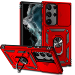 Samsung Galaxy S23 Ultra 5G Case Slider Camera Armor Car Holder Ring telefoni &uuml;mbris Samsung S23 + Plus S 23 Ultra tagakaane jaoks For Galaxy S23 must