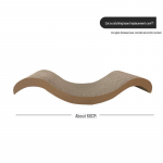 Vastupidav U-kujuline kassi voodi ja kraapimislaud &ndash; eriti suur diivan k&uuml;&uuml;niste lihvimiseks Extra Large U-Shaped Sofa 60x24.5x23cm