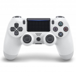 Valge DualShock 4 juhtmevaba kontroller