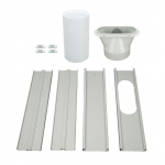 Kaasaskantav kliimaseadme akna ventilatsioonikomplekt Asendus Reguleeritav Universaalne Akna Tihend kliimaseadmele