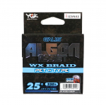 YGK Algon Assist WX Braid PET, t&uuml;&uuml;p 6 m, suurus 25, 220 naela sinine (9156)