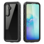 Samsung Galaxy A54 5G jaoks RedPepper L&auml;bipaistev T&auml;piline P&otilde;rutuskindel Veekindel PC + TPU Telefonikate For Samsung Galaxy A54 5G must