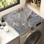 Tolmukindel matt pesumasinatele, libisemiskindel matt k&uuml;lmkapi pealsetele, p&auml;ikesevarju matt ja vettimav riidest kate 70cm*70cm