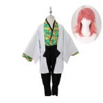 T&auml;ht Koomiks Yuan Deemonitapja: Kimetsu no Yaiba - Tanjiro Vanem Vend Satoshi Makoto Cosplay Kost&uuml;&uuml;m Saadaval Large
